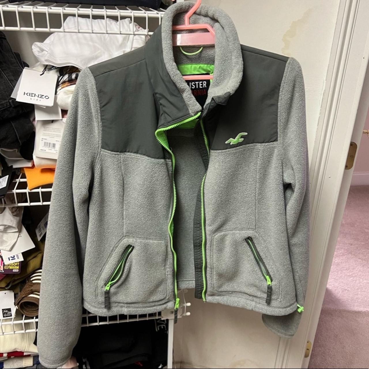 Hollister fleece store jacket