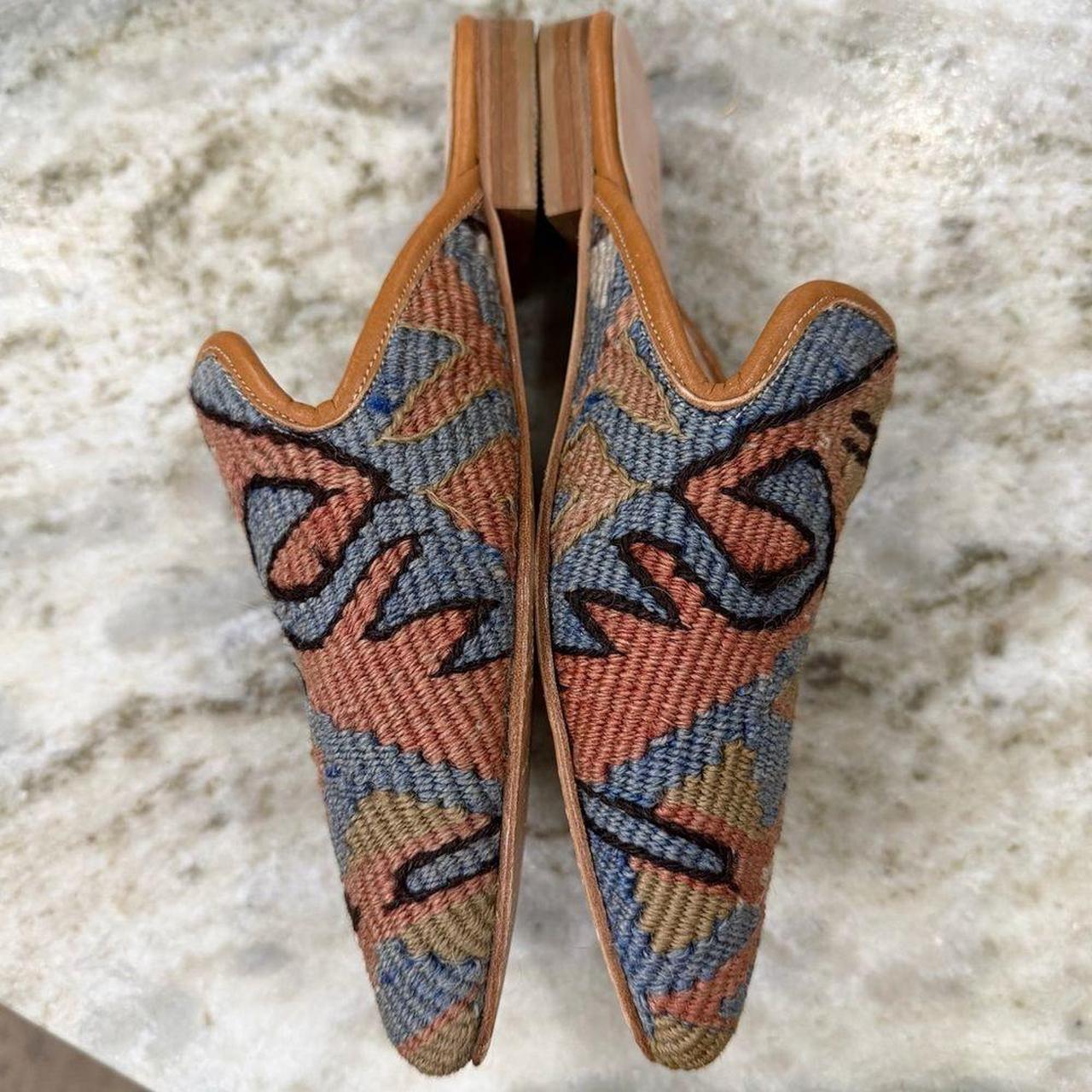 Source Unknown Women's Mules - Tan/Pink - US 6 – … - image 4