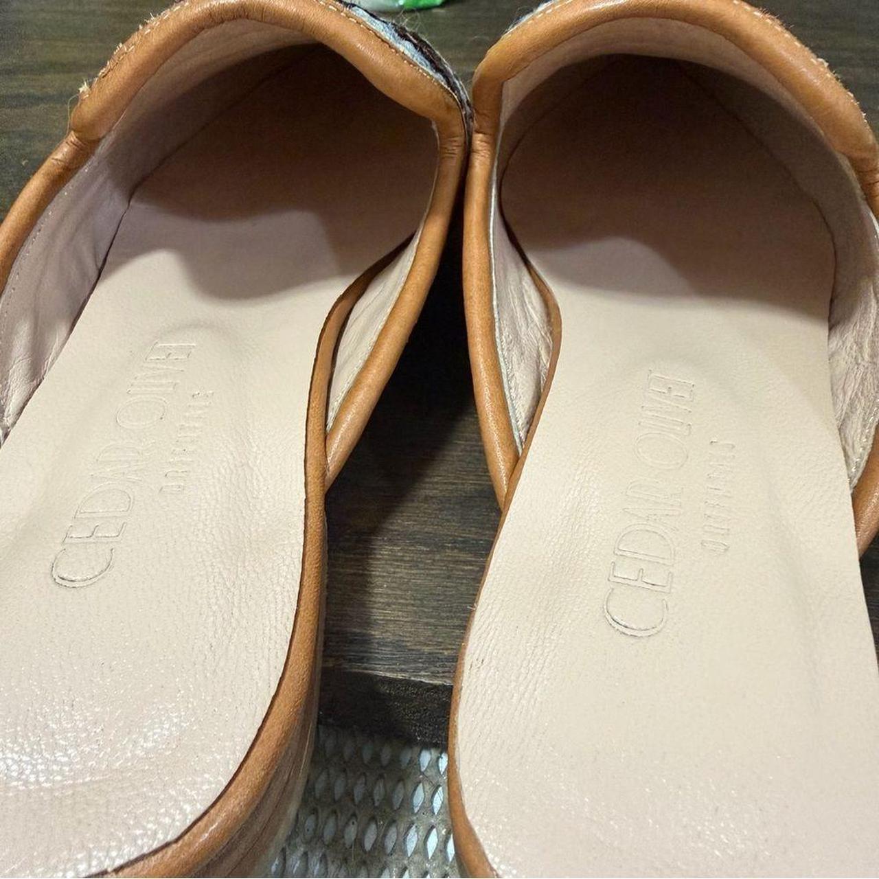 Source Unknown Women's Mules - Tan/Pink - US 6 – … - image 3