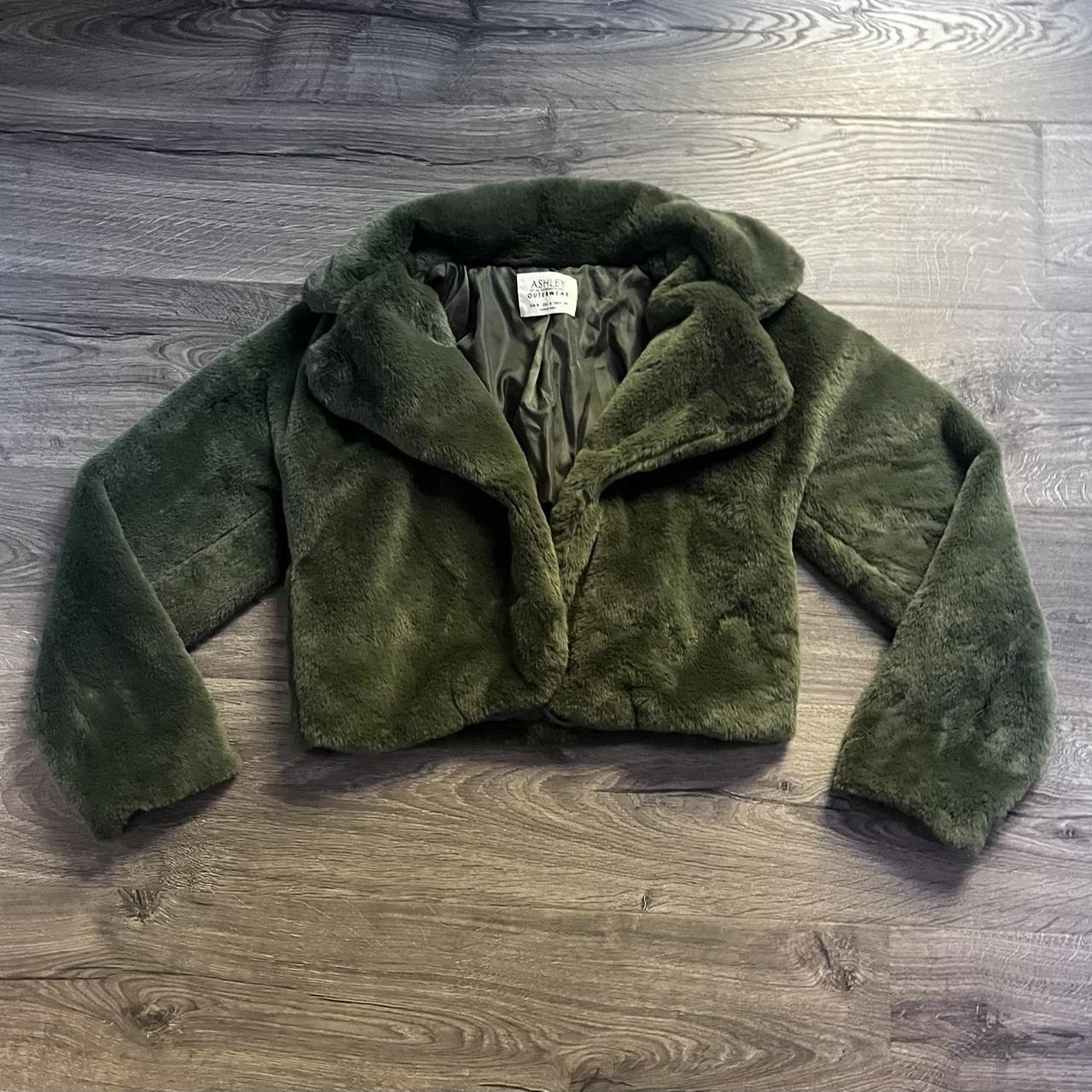 Ashley outerwear green jacket hotsell