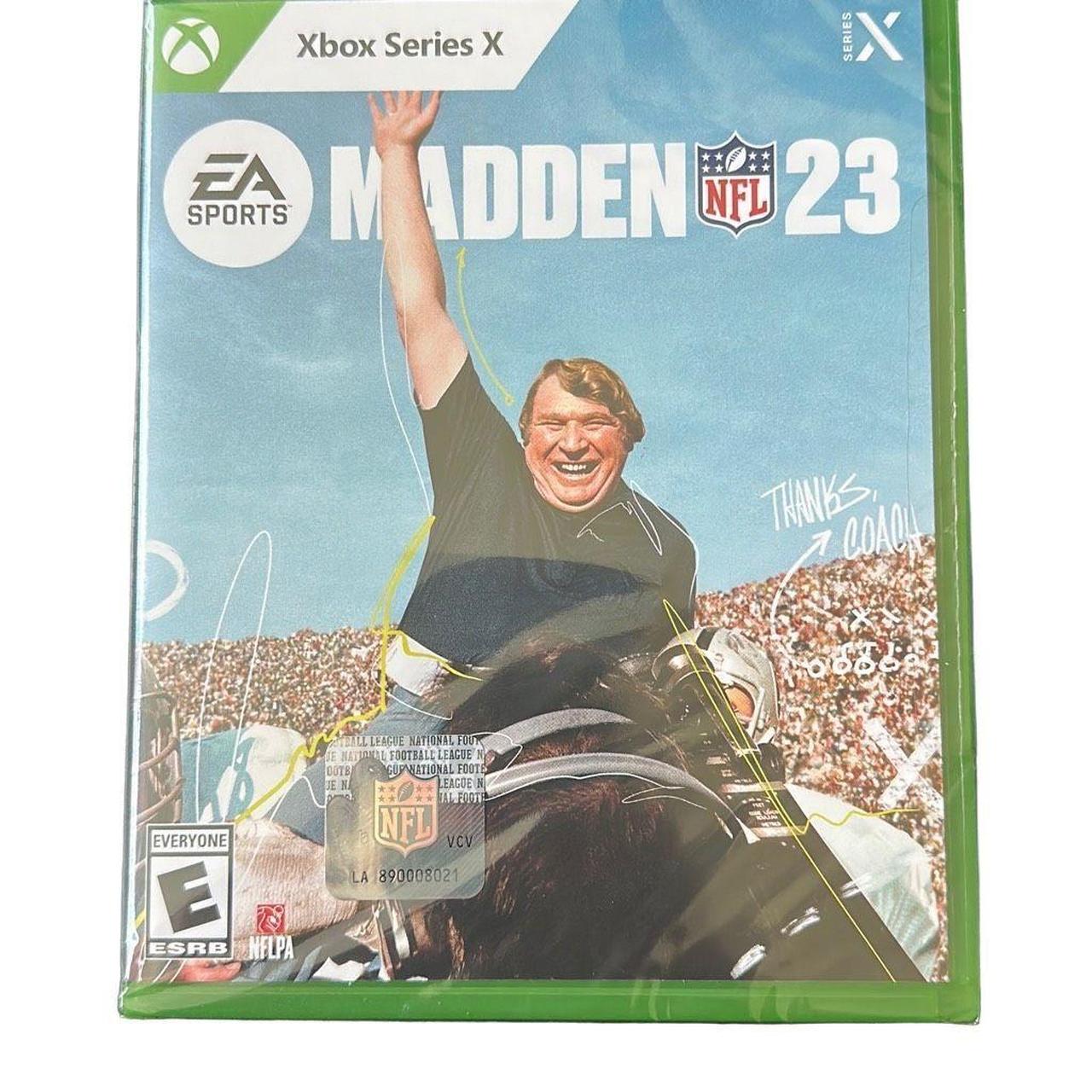 Xbox Series x Madden NFL 23.