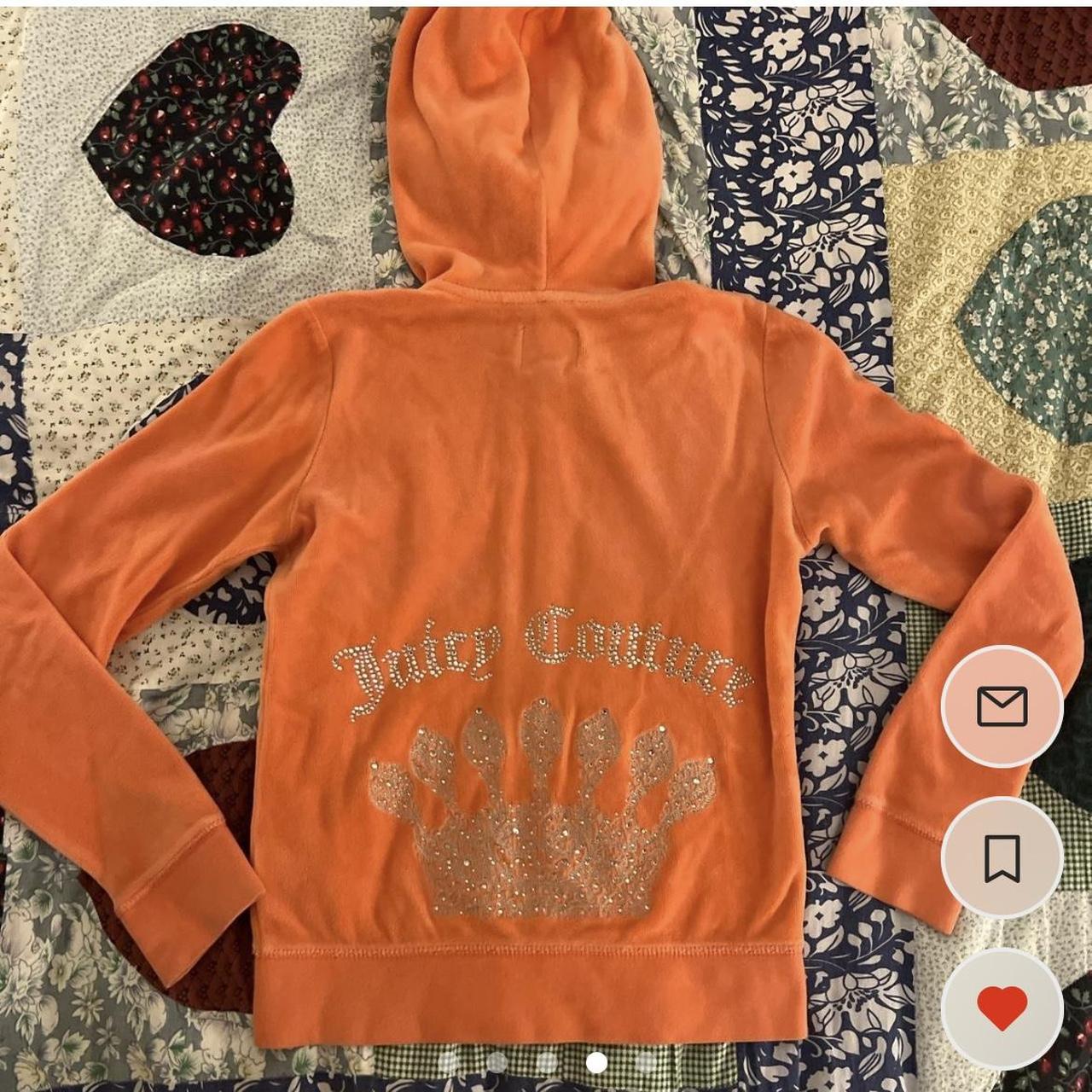 🦩pinkorange Juicy Couture Y2k Zip Up🦩 ⚠️please Depop 0528