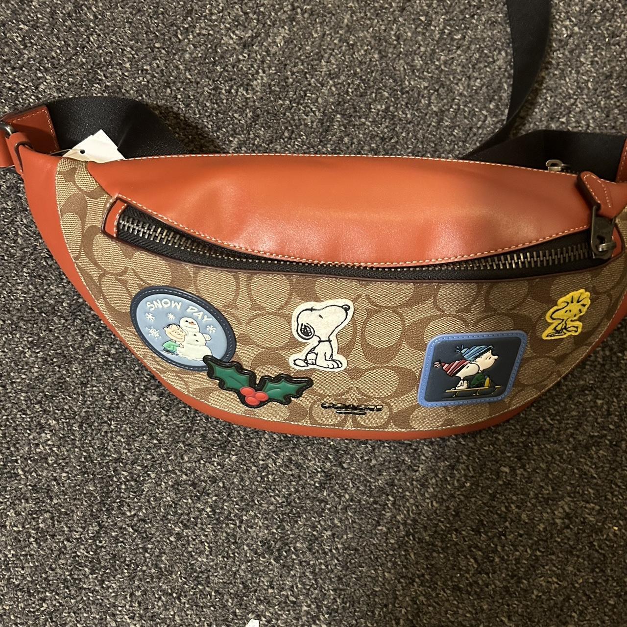 Coach snow white fanny pack sale