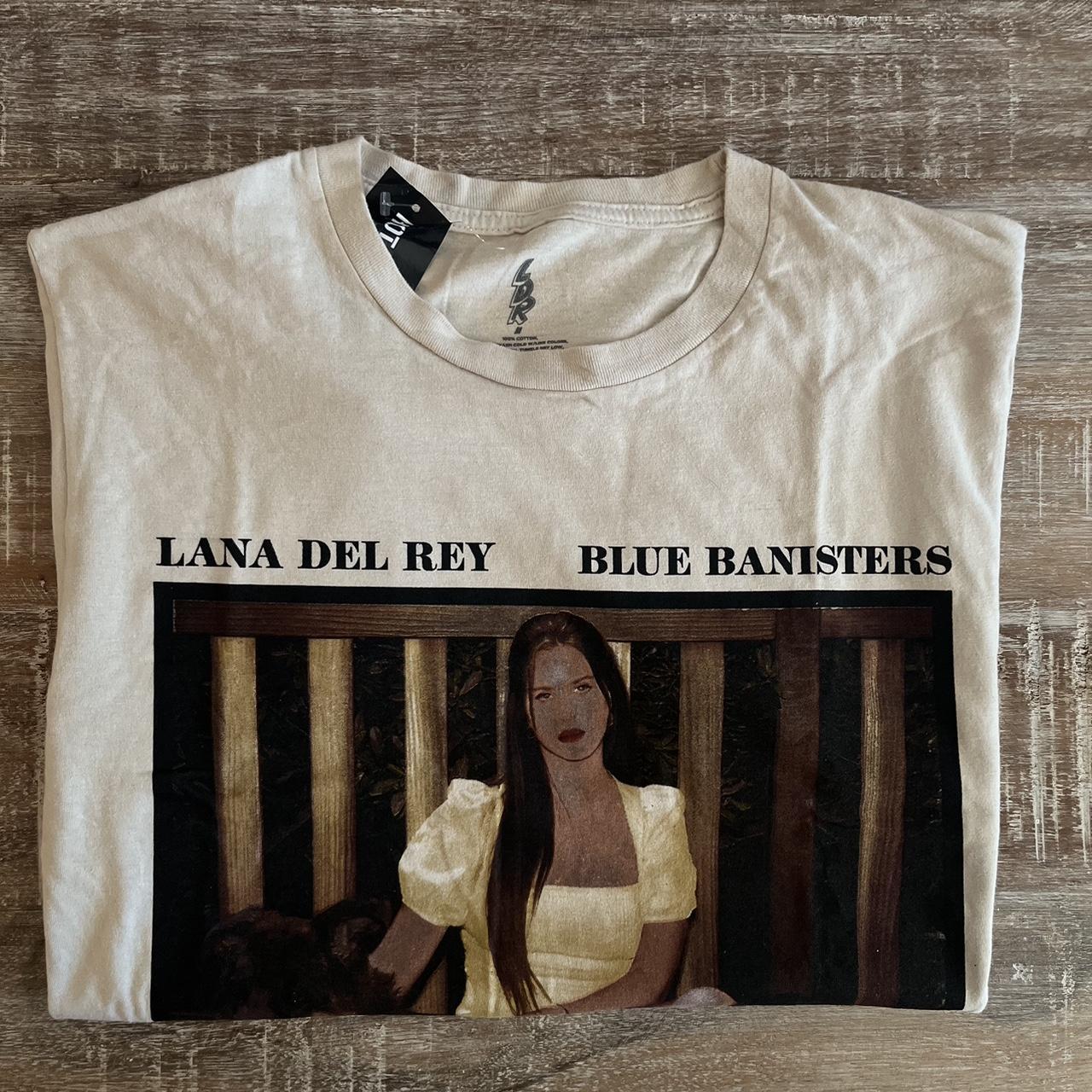 lana del rey blue banisters tee shirt never worn... Depop