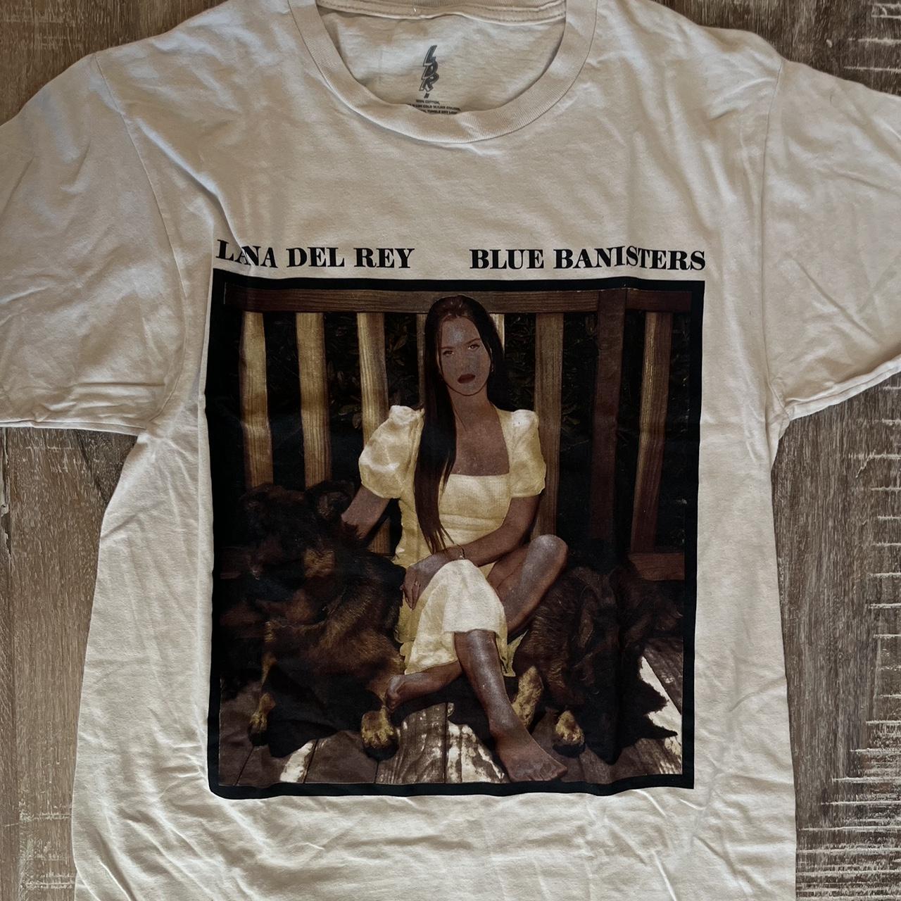 lana del rey blue banisters tee shirt never worn... Depop