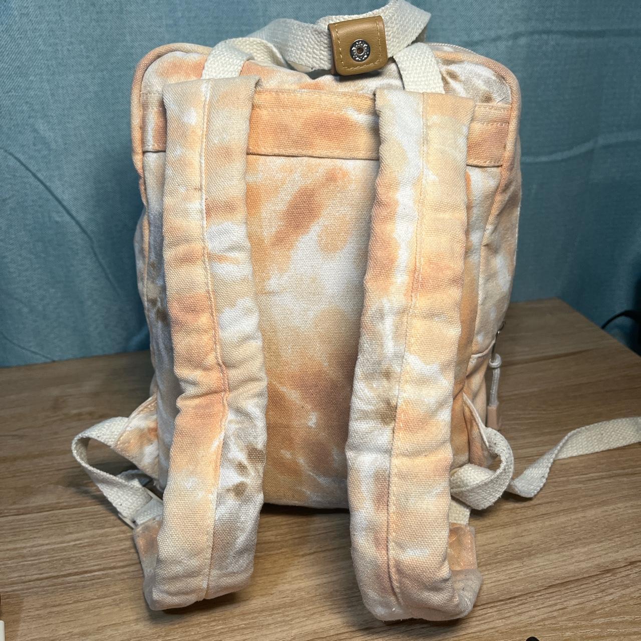 Graffiti cloth backpack Chanel Beige in Cloth - 33301754