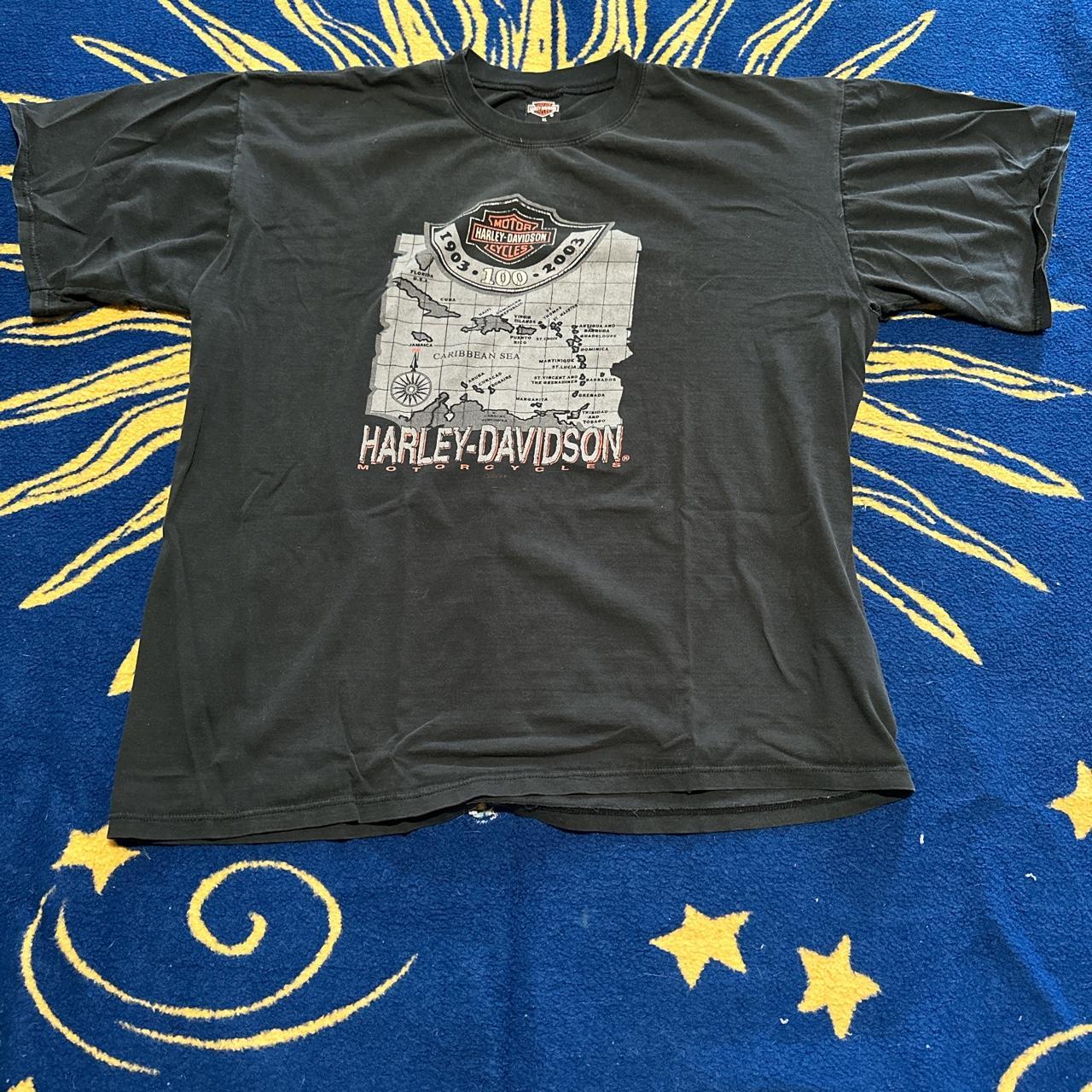 Harley Davidson-Aruba shirt. minimal signs of wear.... - Depop