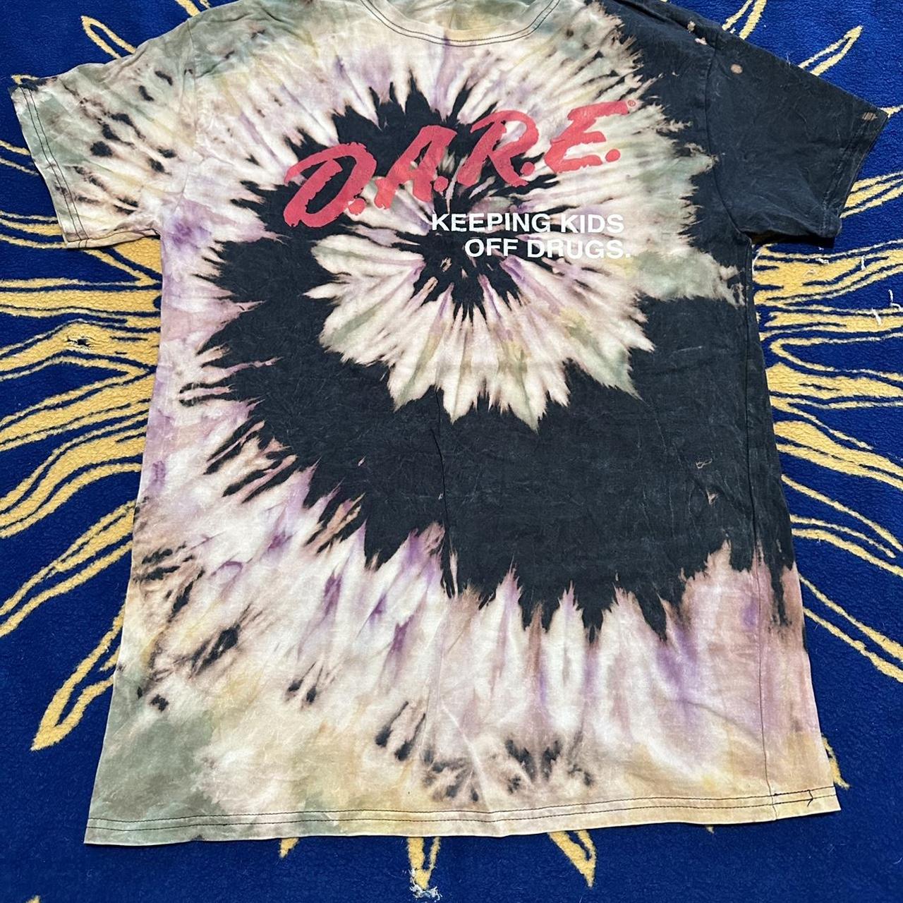 Reverse tie discount dye yellow shirt