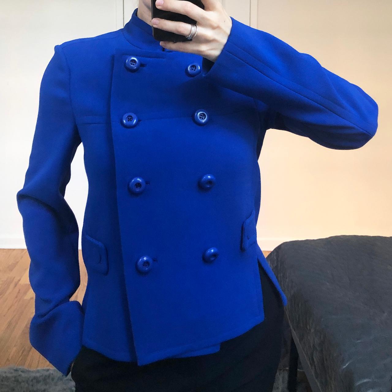 Women's Blue Tailoredjackets Depop