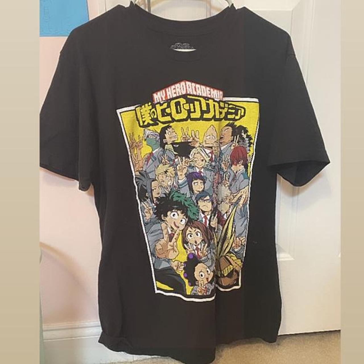 My Hero Academia Shirt They’re All Doing Peace Signs - Depop