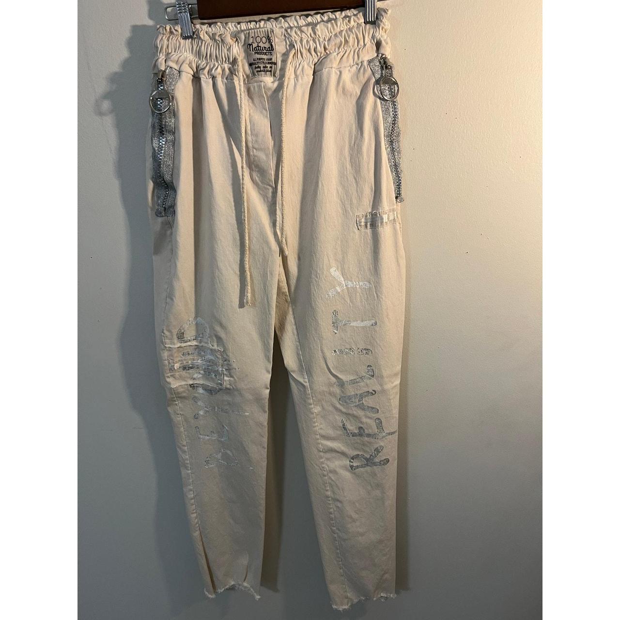 Source Unknown Women's Pants - Grey - M – These d… - image 5