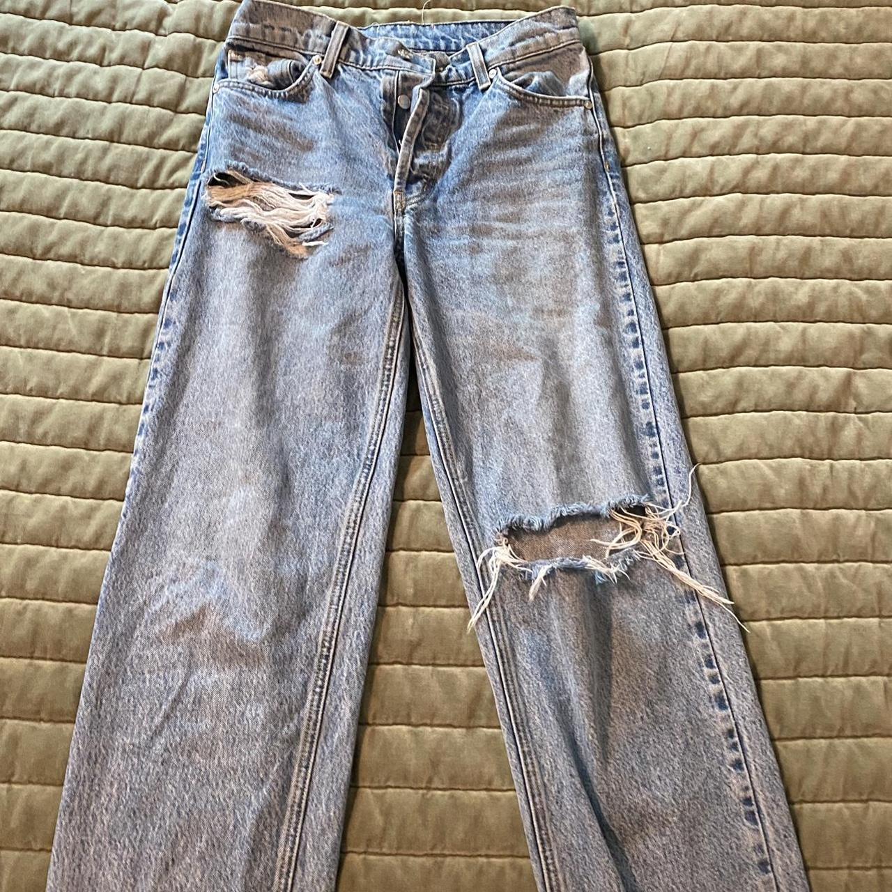 Revice denim ripped jeans - Depop