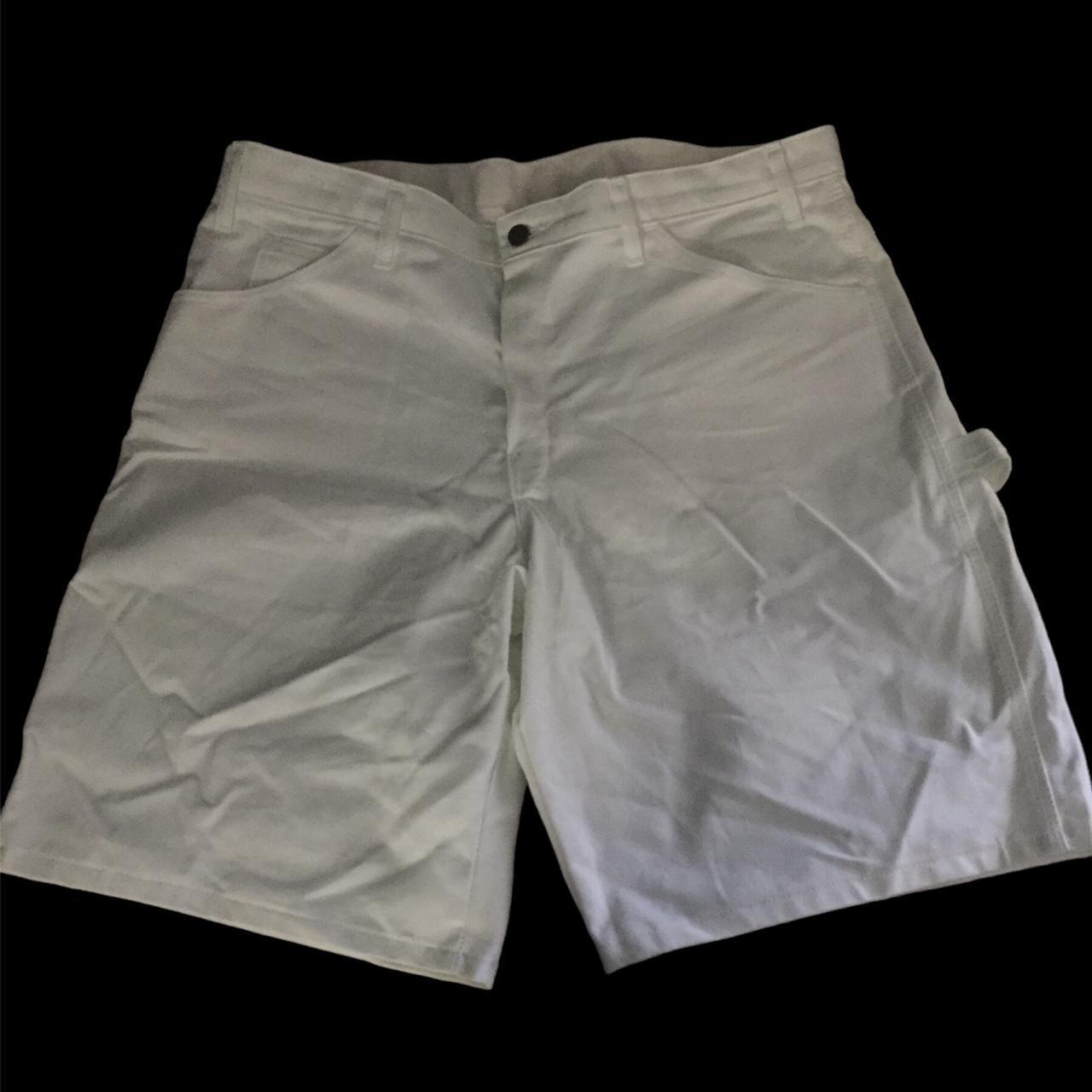 Mens white dickies on sale shorts