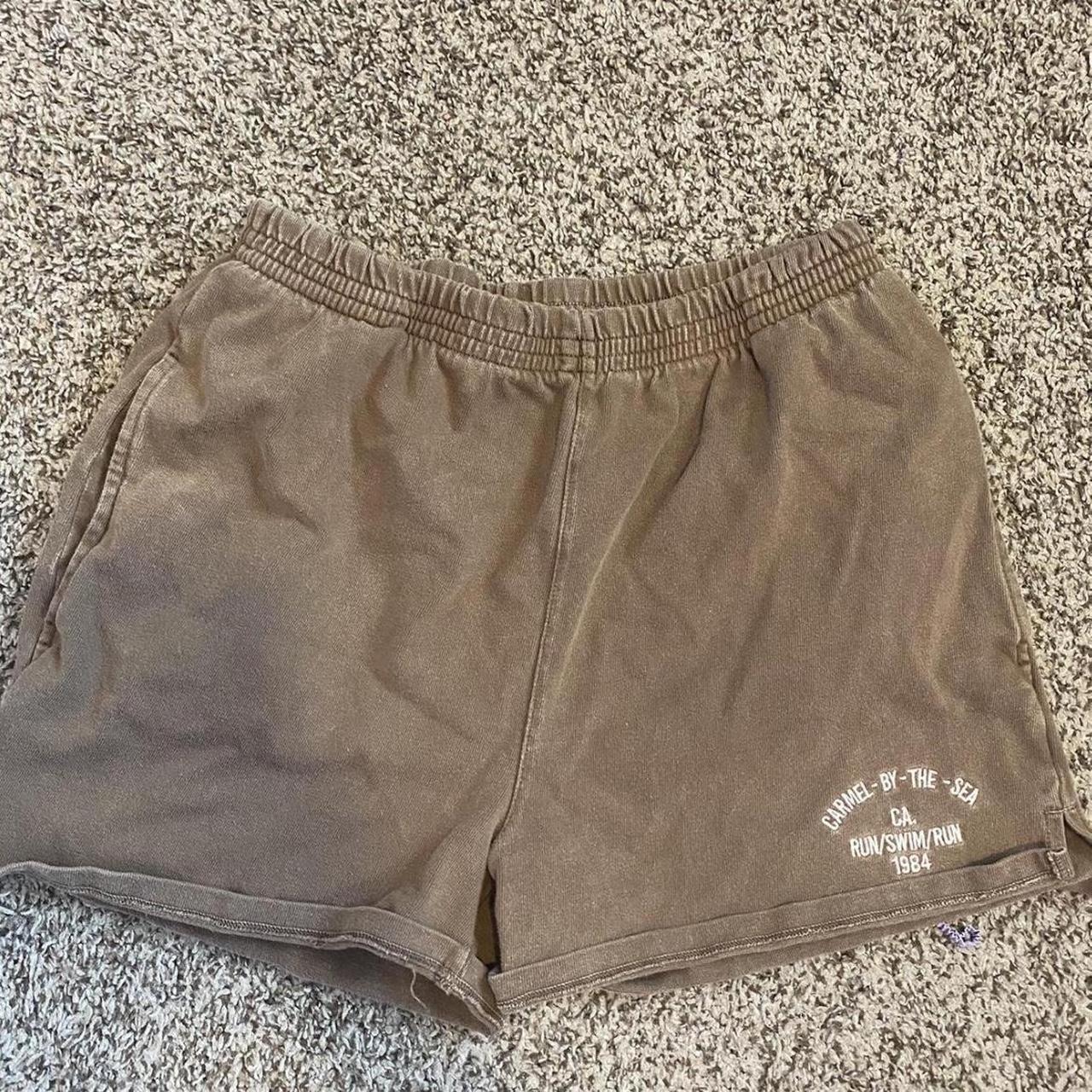 brandy melville rosa sweatshorts one size but fits... Depop
