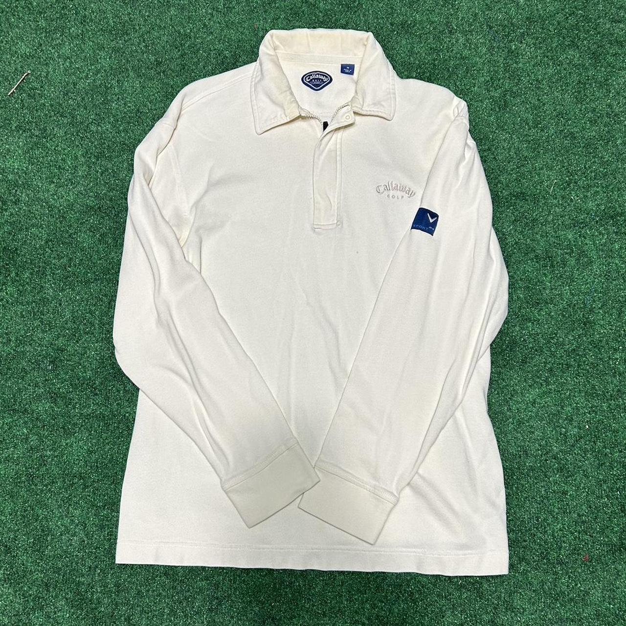 Callaway Men's White Jumper Depop