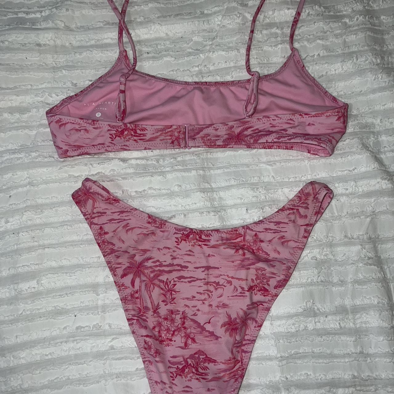 Pacsun Womens Pink Bikinis And Tankini Sets Depop