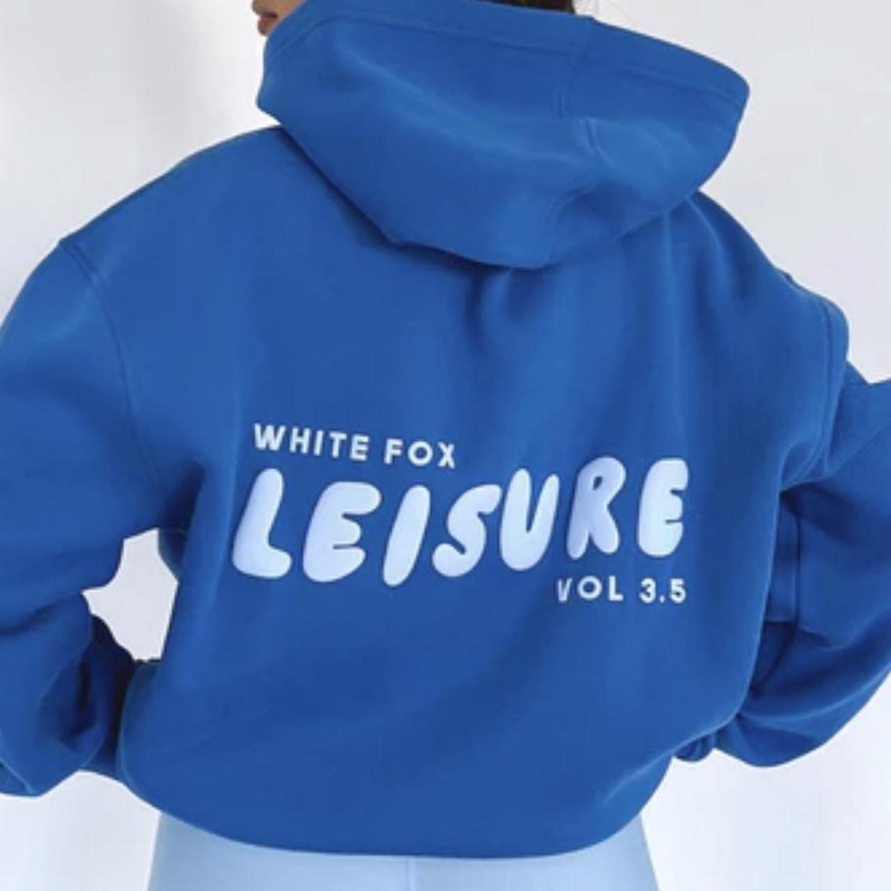 White fox leisure hoodie (xs/s) I’ve never worn it,... - Depop