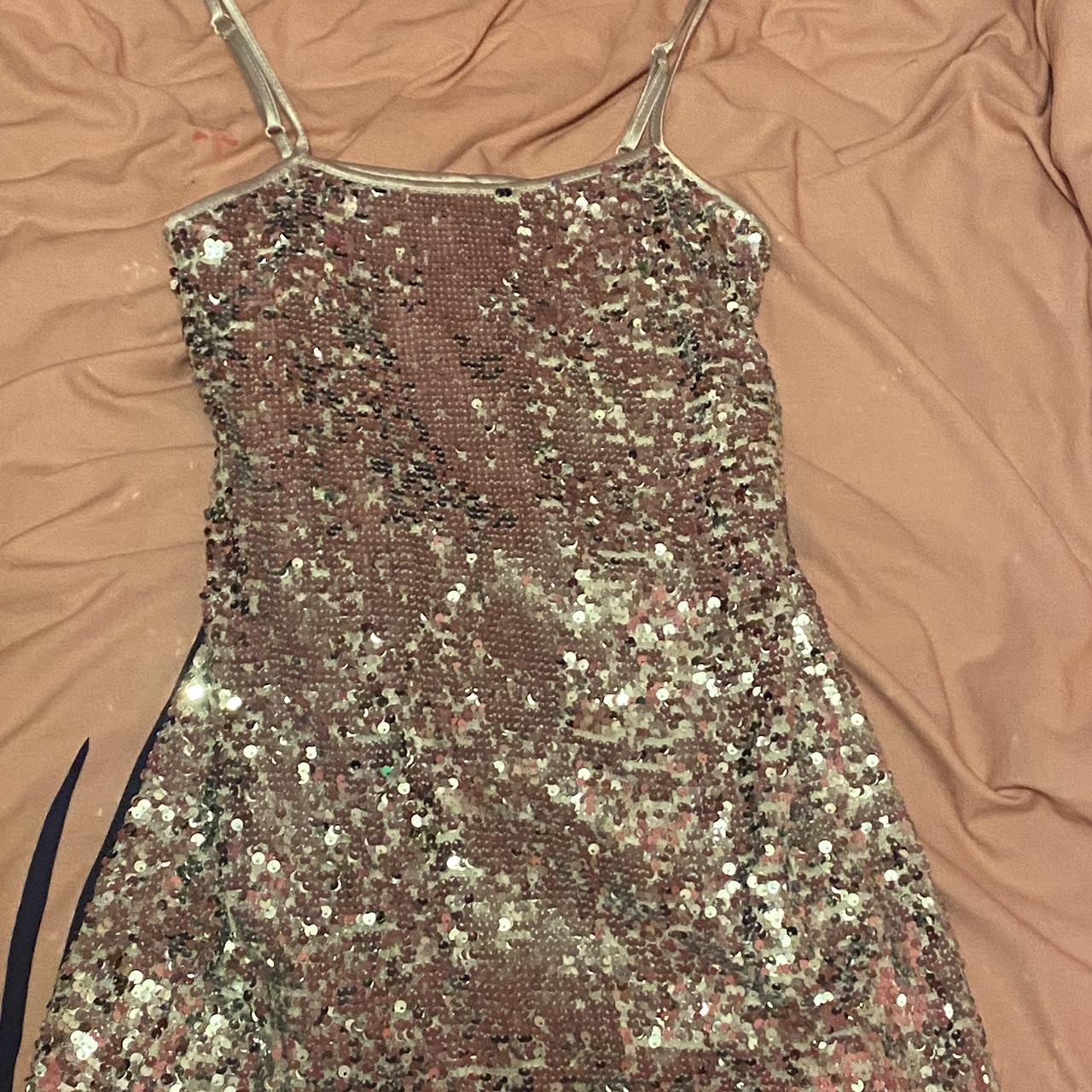 sparkly H&M dress, selling it as I won’t really wear... - Depop