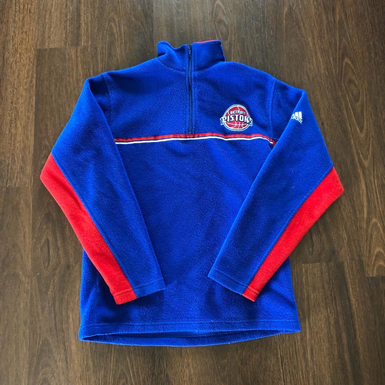Adidas Men's Red and Blue Jumper Depop