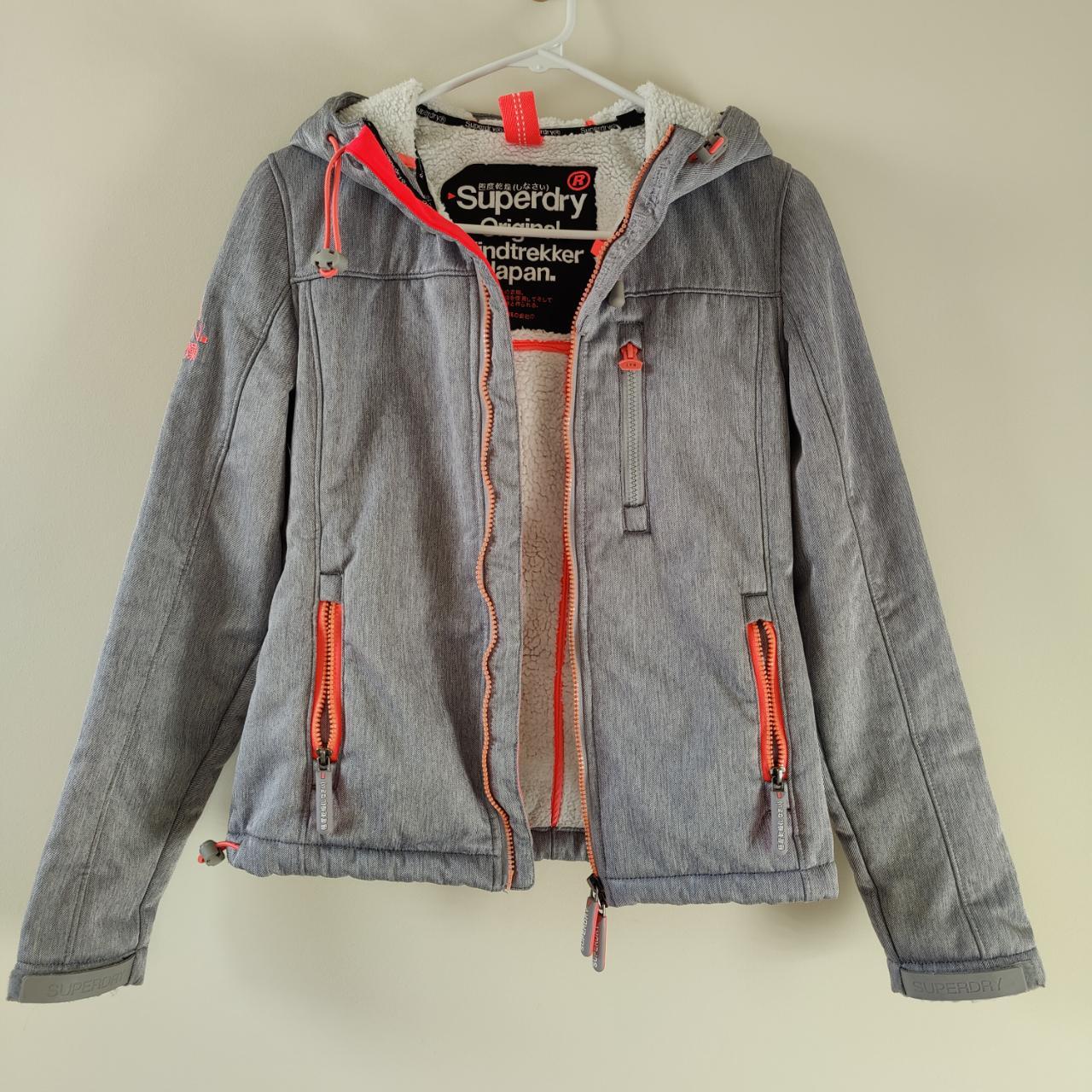 Superdry hot sale sherpa windtrekker