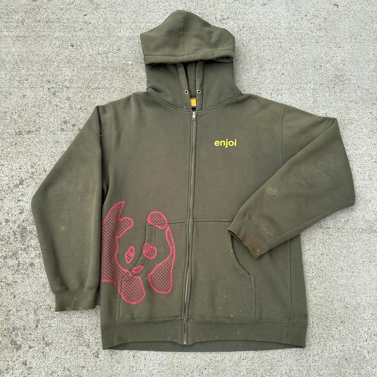 Vintage Enjoi Skate Zip Up Hoodie • • • Vintage 00s... Depop