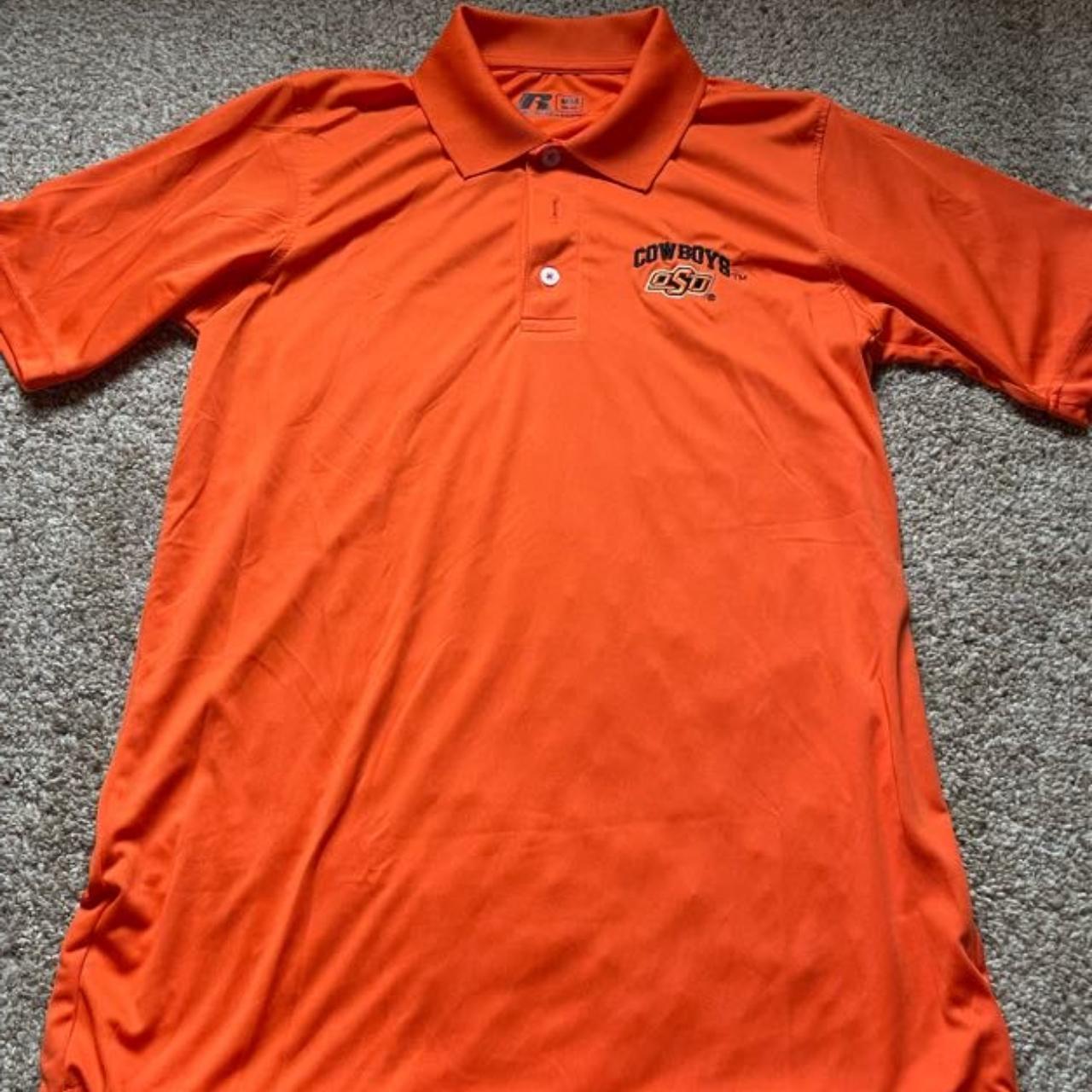 Russell Athletic Men's Orange Polo-shirts 