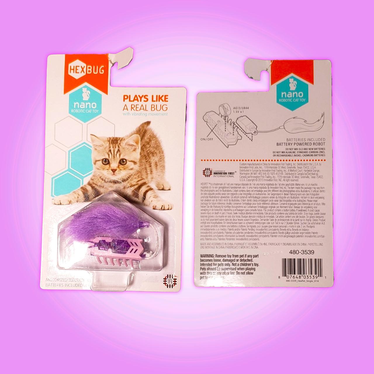 Hexbug nano cheap robotic cat toy