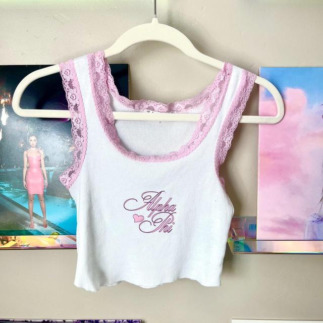 Balance Collection Blush Pink Cropped Muscle Tank - Depop