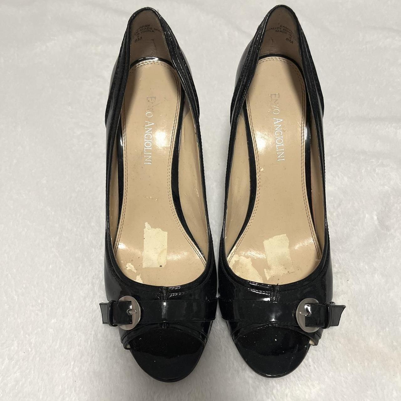 Thrifted black kitten heels. I’ve never worn them... - Depop