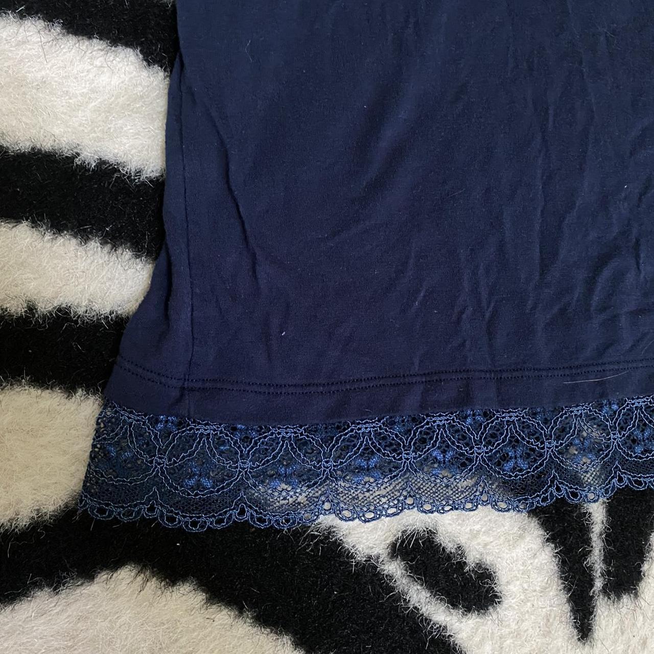 Intimissimi Women's Blue and Navy Dress | Depop