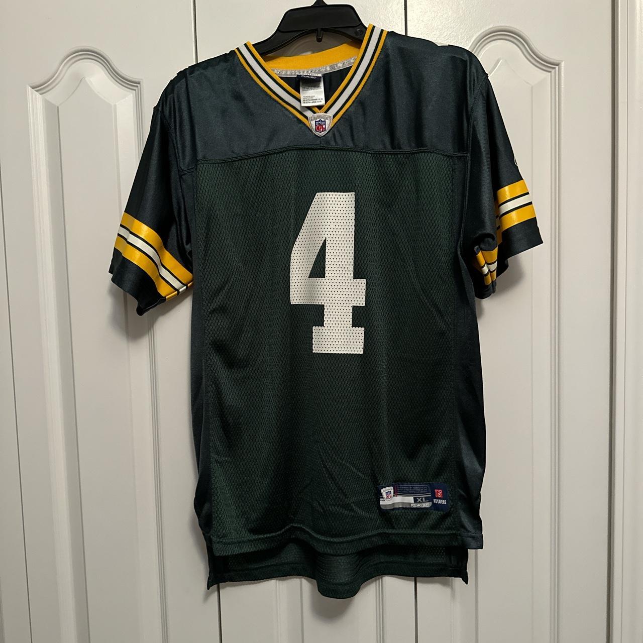 Youth Reebok Green Bay Packers Brett Favre T-Shirt