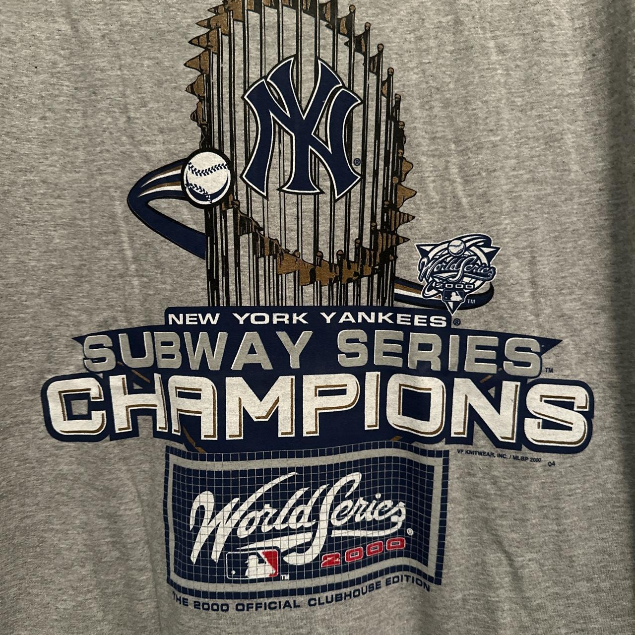 Year 2000 Yankees Subway Series t-shirt IN BRAND NEW - Depop