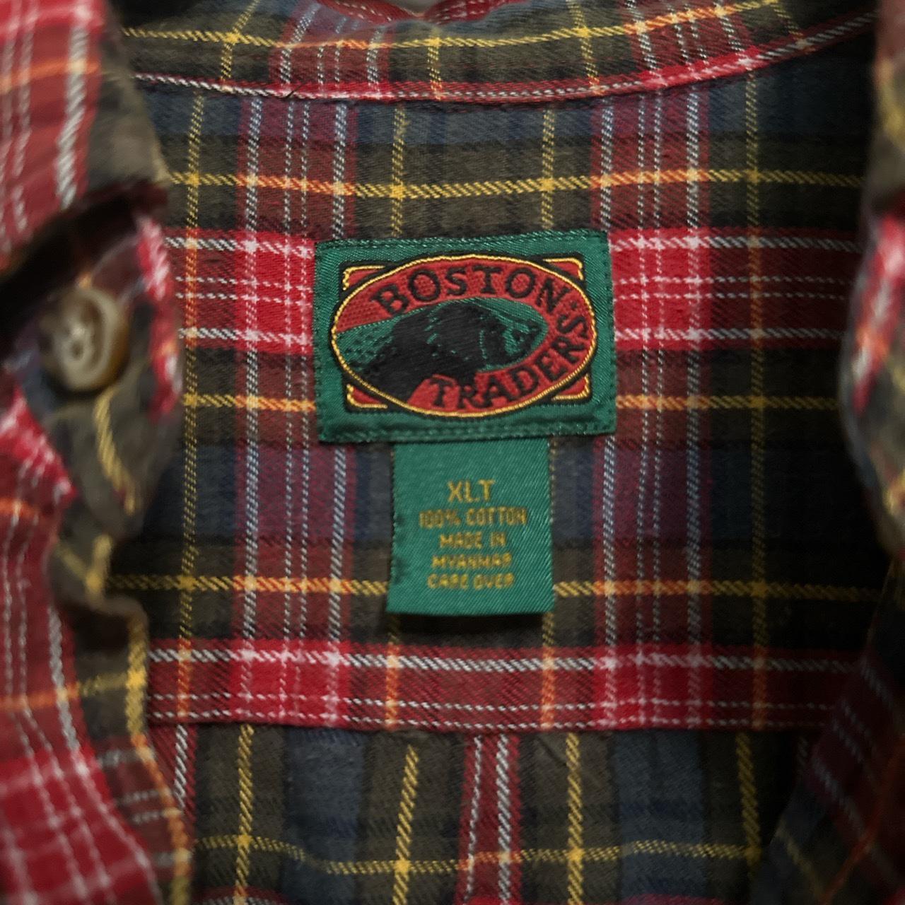 red sox flannel shirt