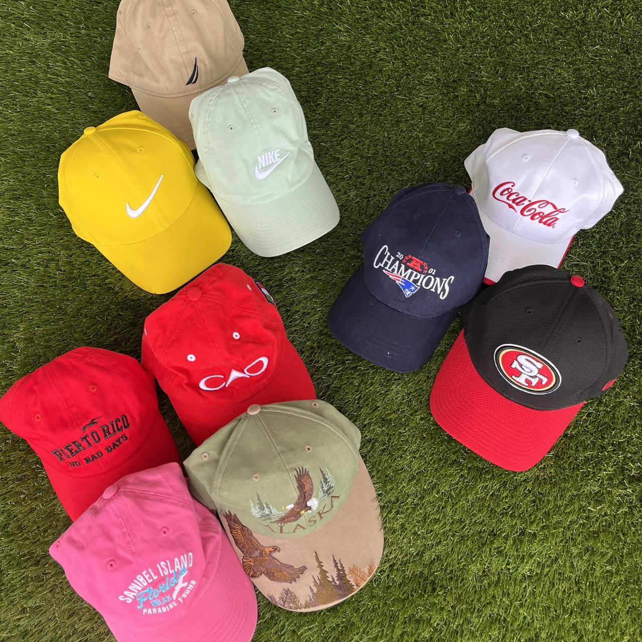 Variety Of Caps Lot Caps are assorted in Depop