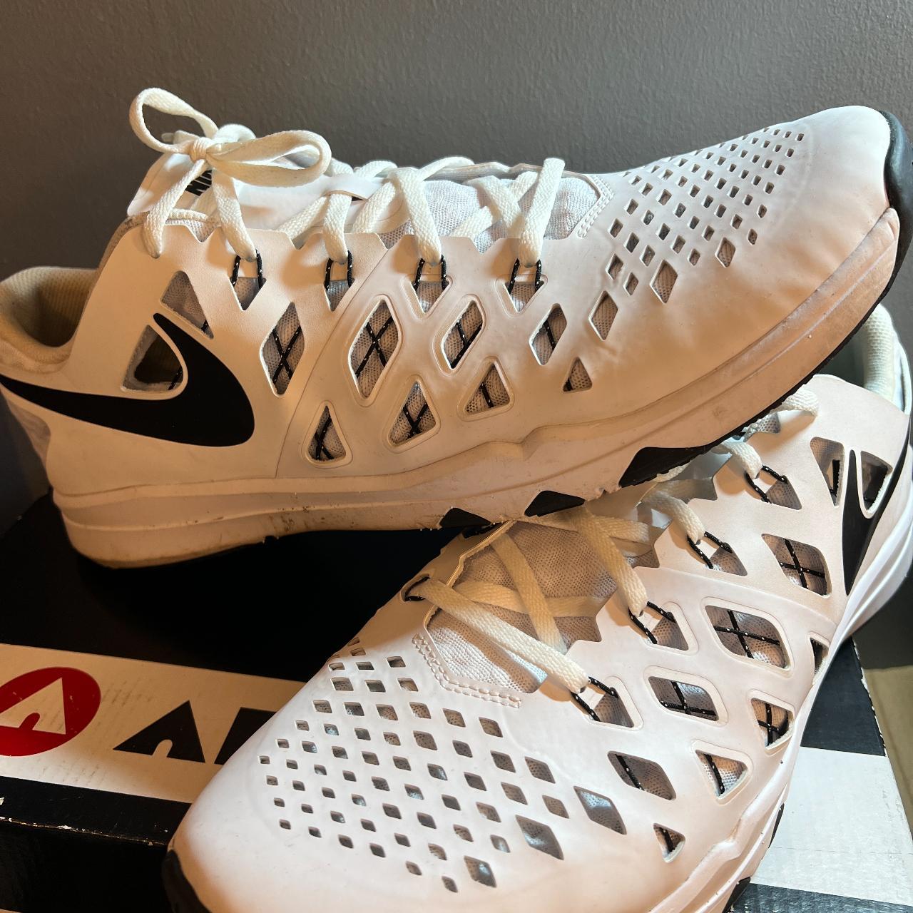 mens nike air white trainers