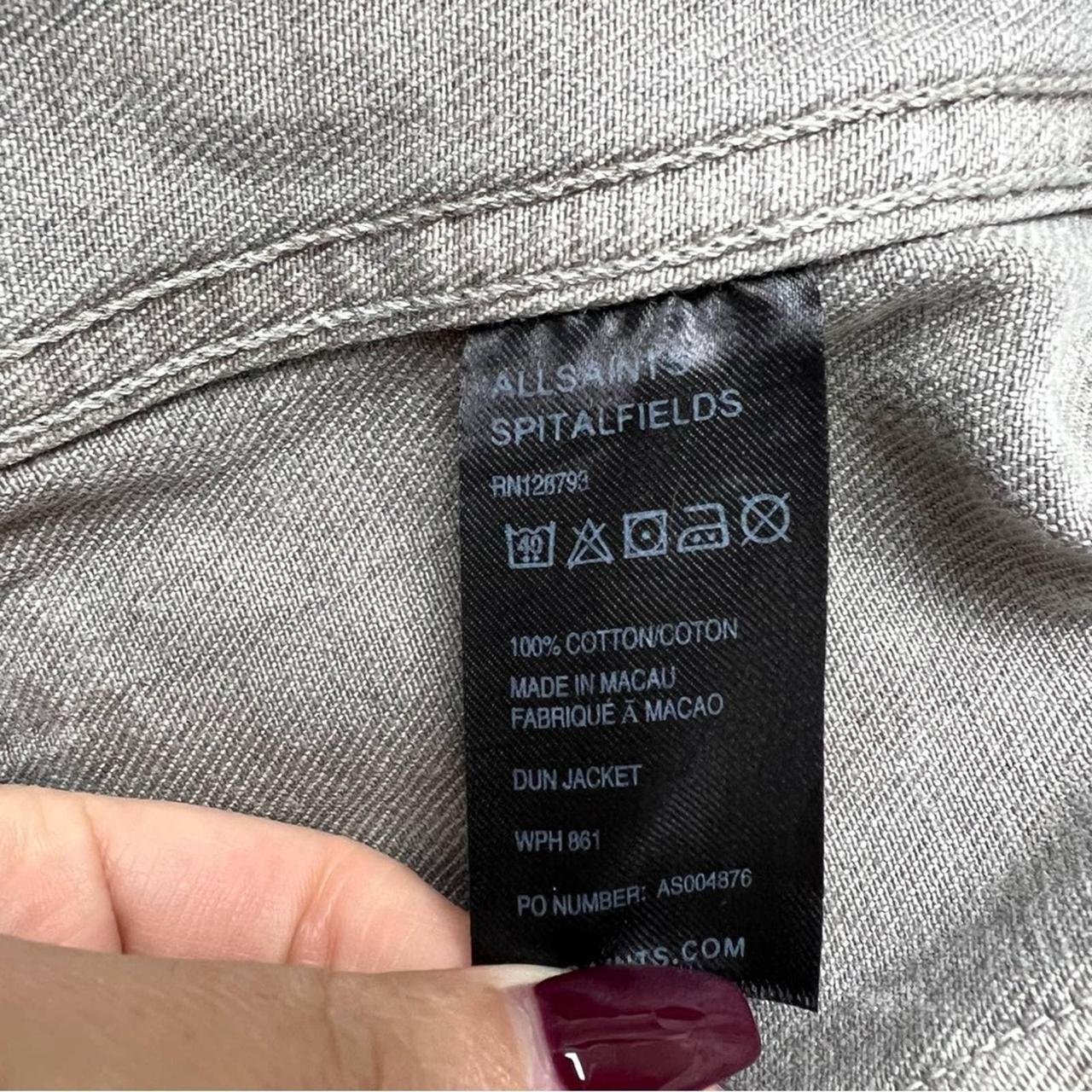 AllSaints Women's Grey Jacket | Depop