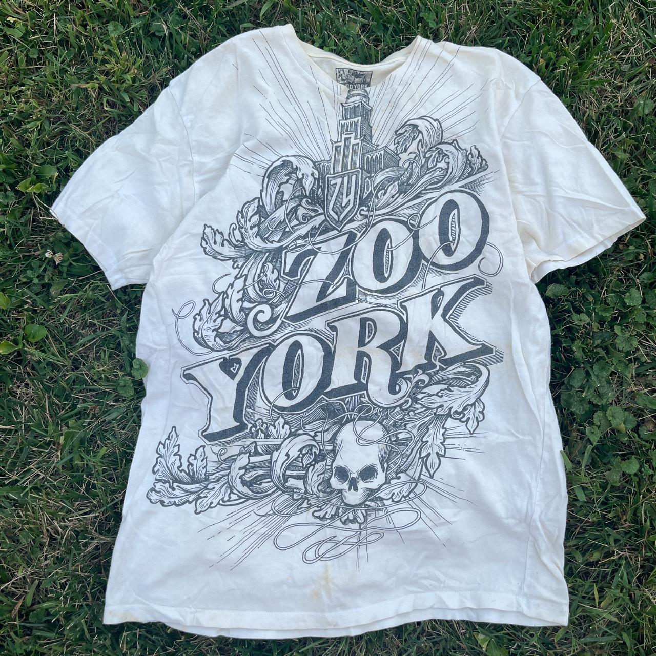 Zoo York graphic tee size xl -decent condition some... - Depop