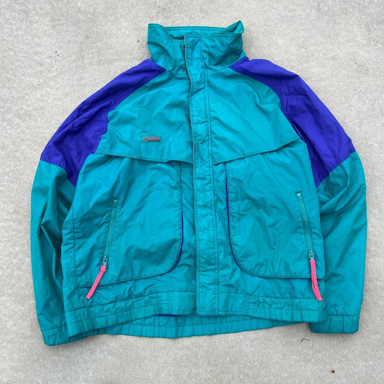 Vintage Colombia jacket size xl -tagged large but... - Depop