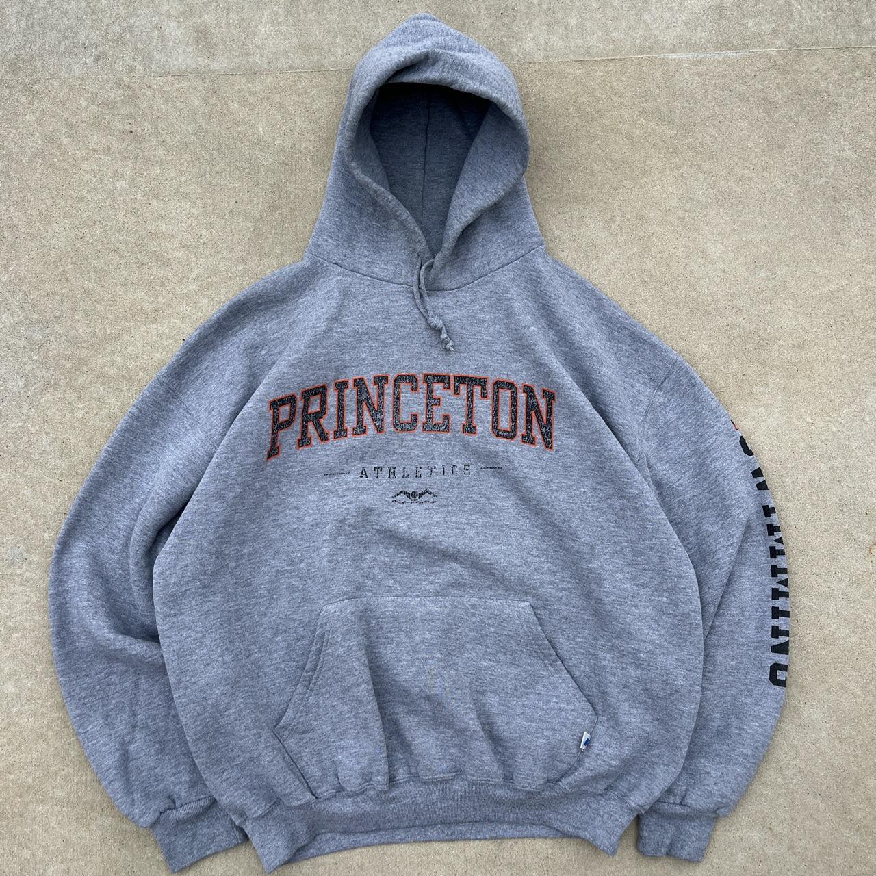 Vintage Princeton athletics swimming hoodie size... - Depop
