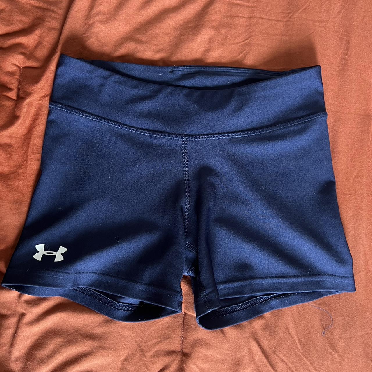 Under armour navy on sale spandex