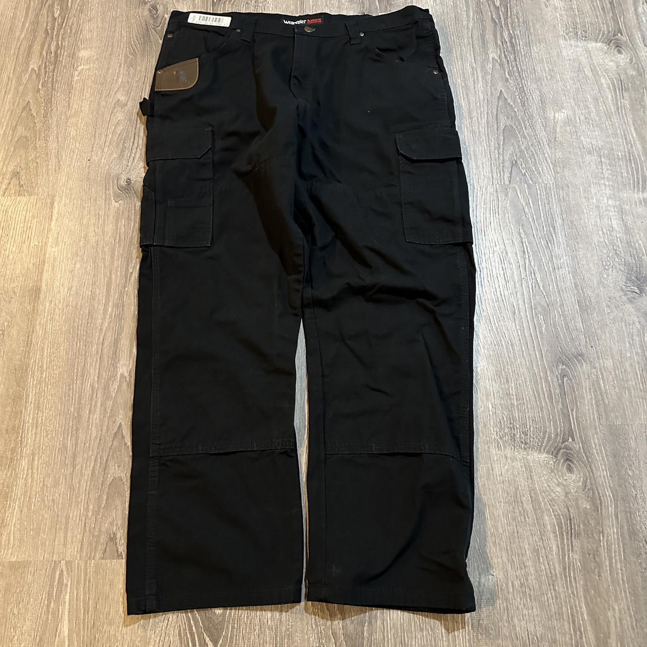 Wrangler riggs cargo workwear pants super clean pair... - Depop