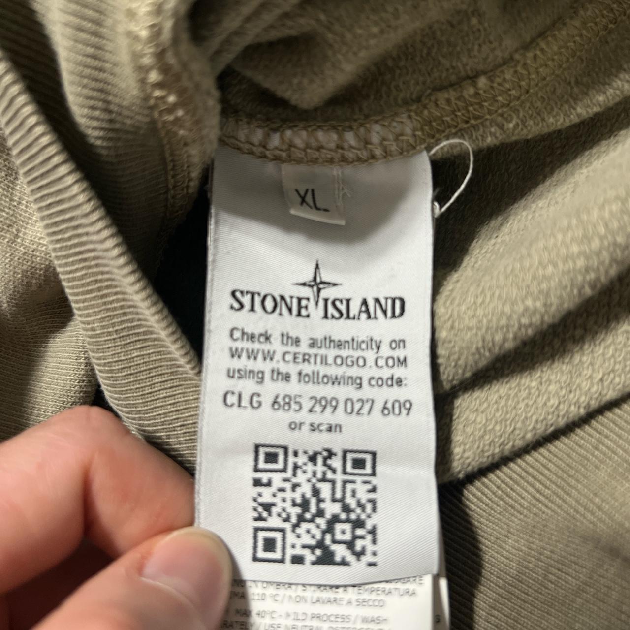 Stone Island Men's Green Sweatshirt (4)