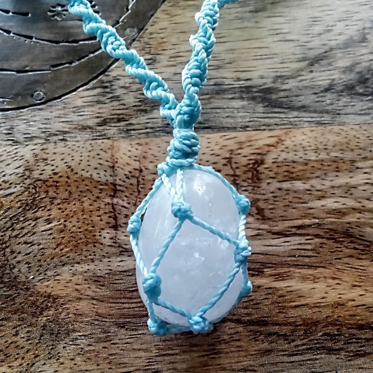 Women's White and Blue Jewellery (3)