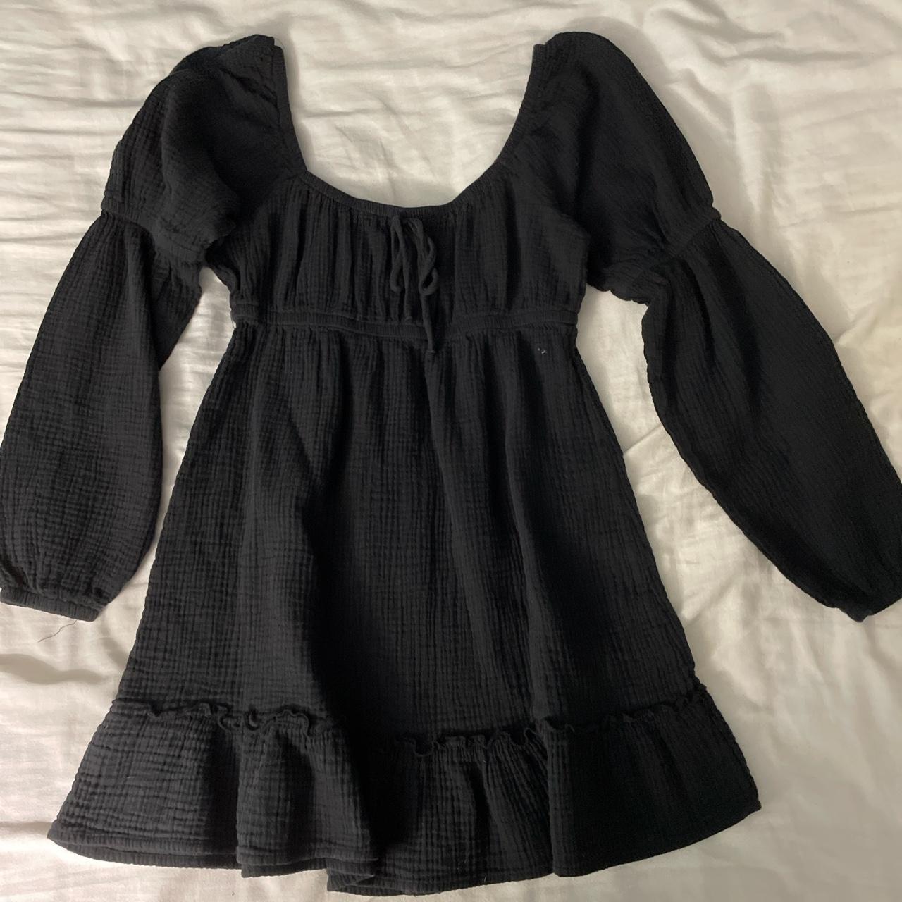 francesca's Women's Black Dress | Depop