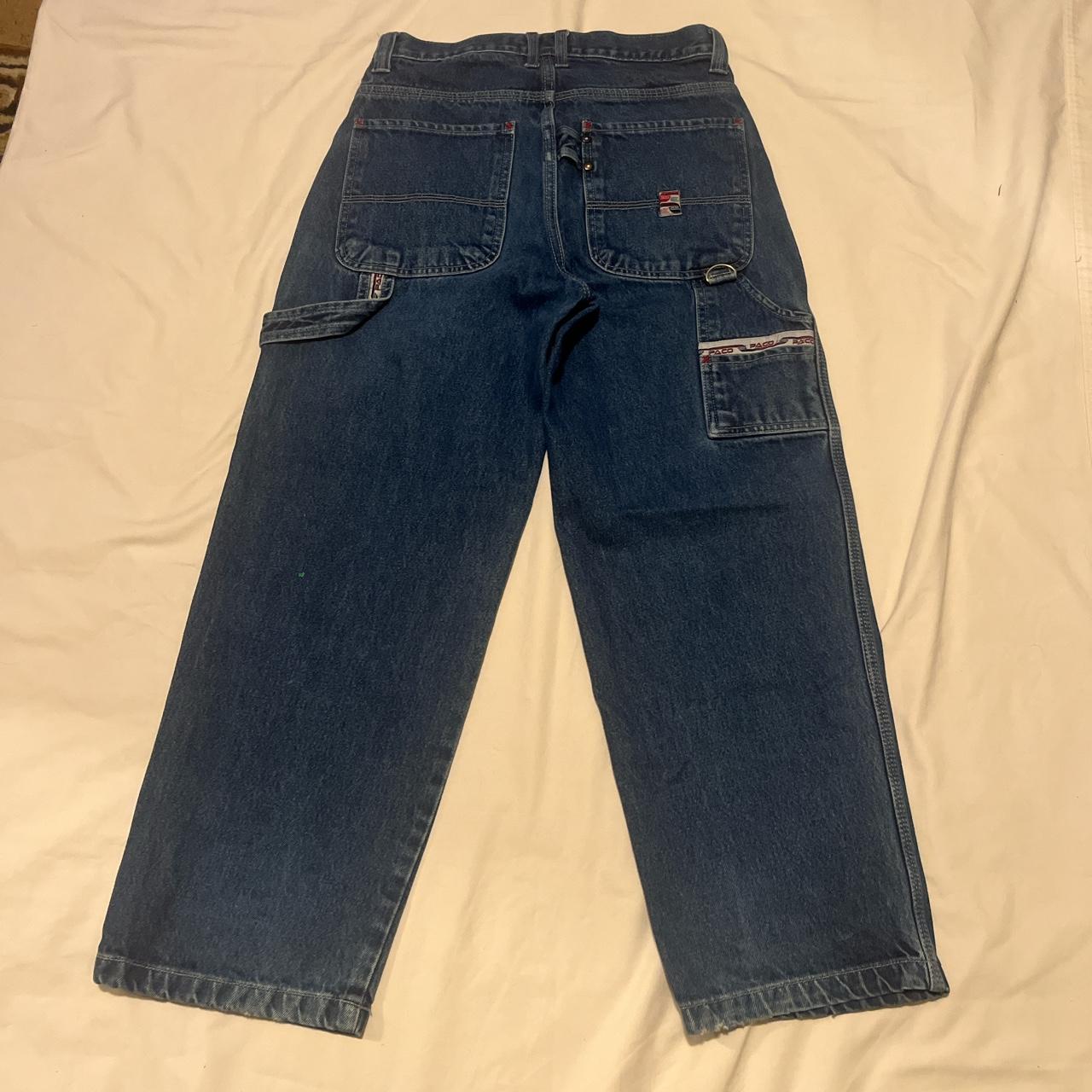 Vintage baggy paco jeans Size 28/28 (kid size) Leg... - Depop