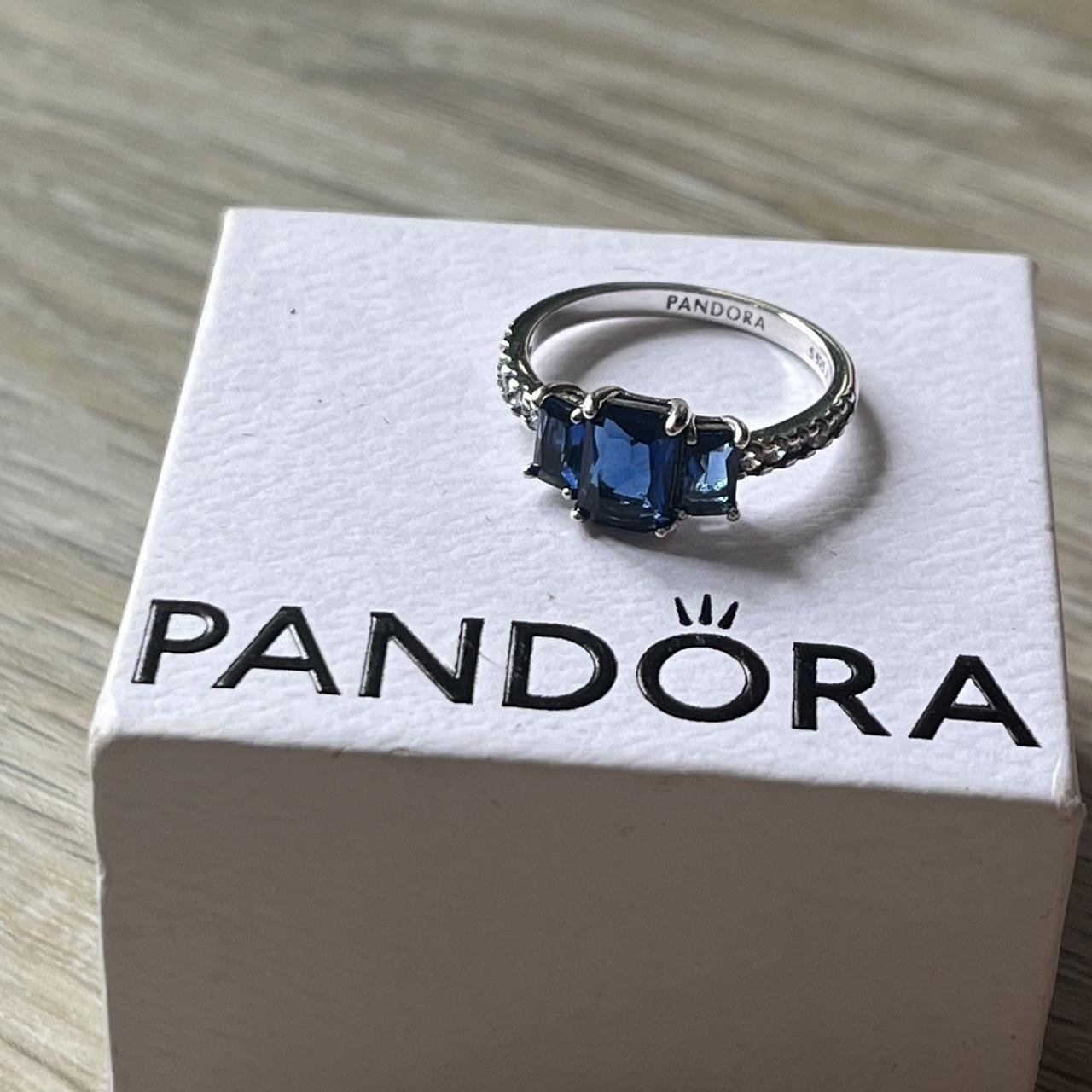 Pandora blue timeless hot sale elegance ring