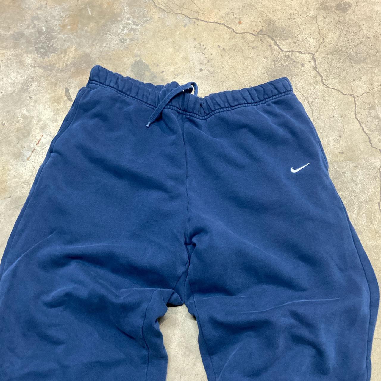 Vintage 00s Nike sweatpants. Size large! Waist band... - Depop