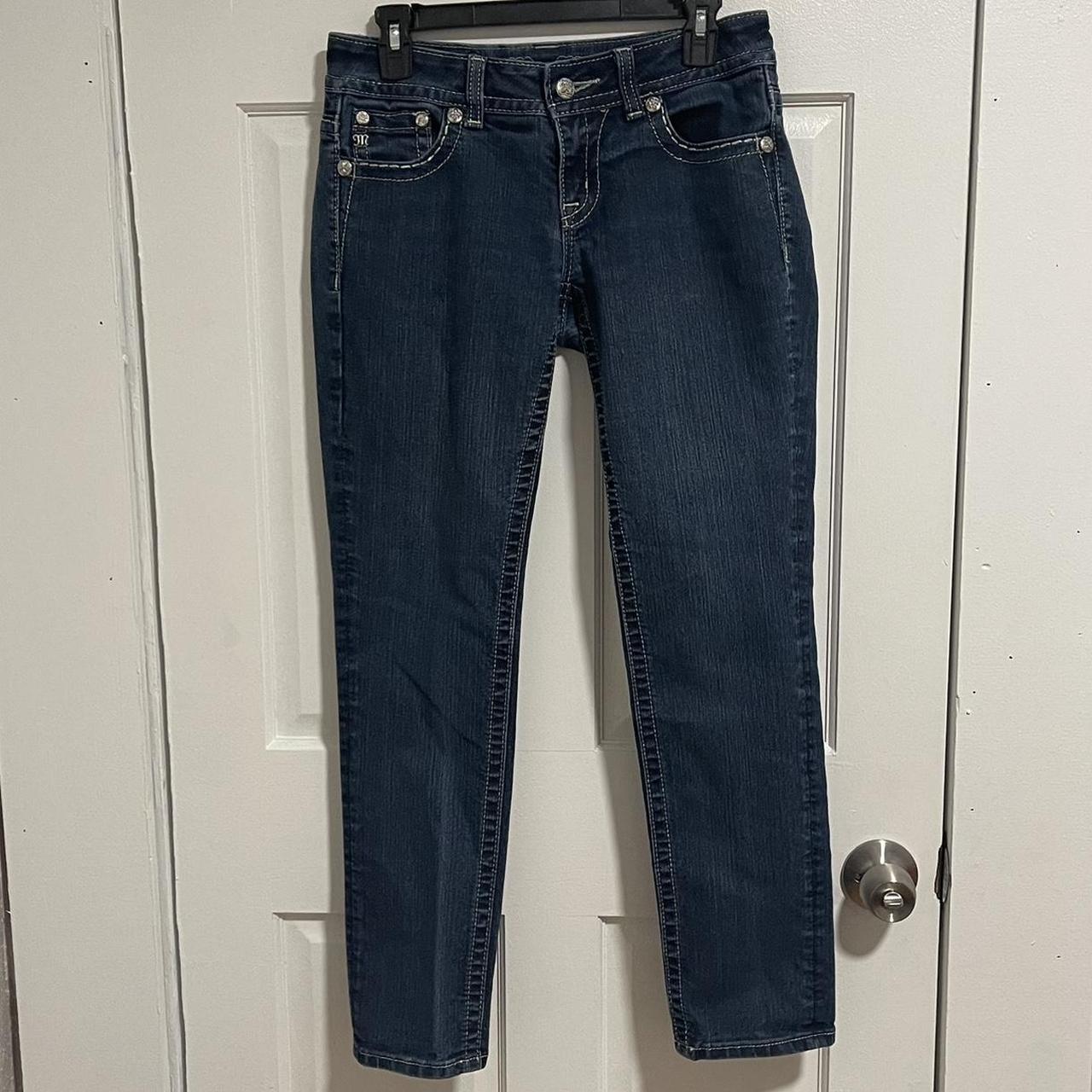 Miss Me Easy Skinny Jeans Women’s Size 27 Inseam... - Depop