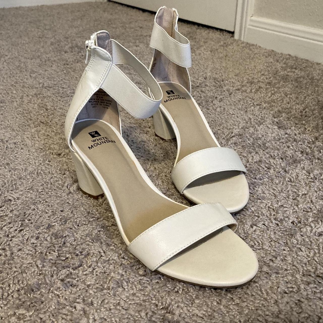 whitemt heels