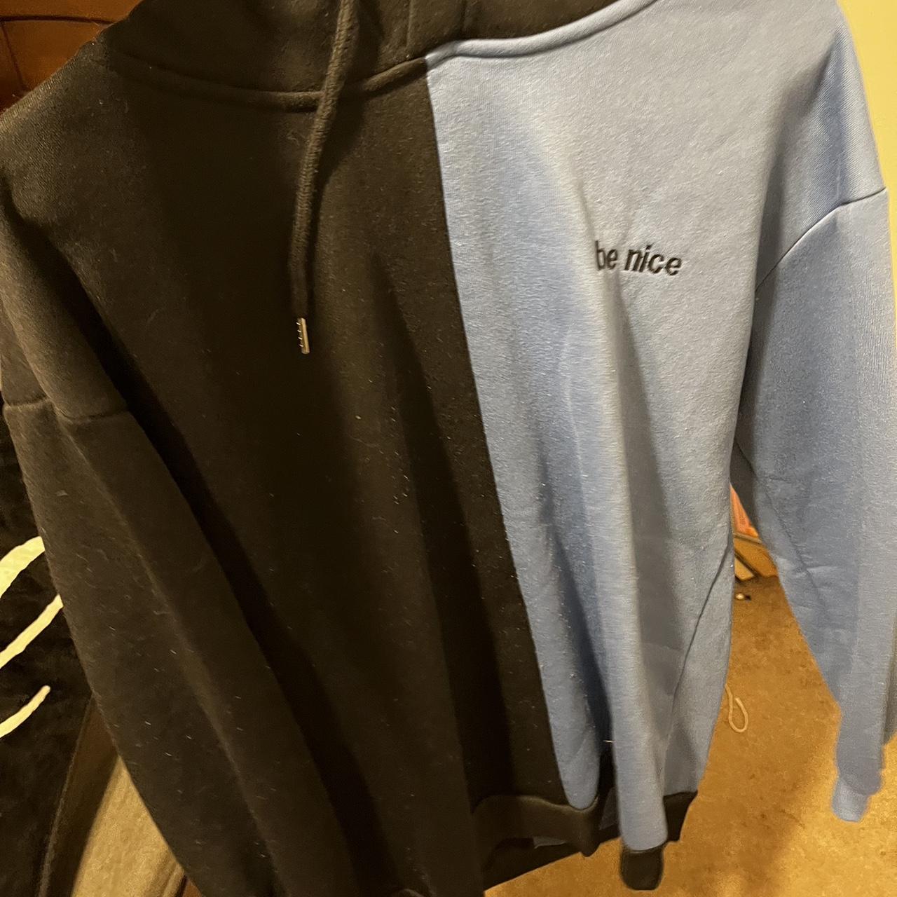 Split on sale colour hoodie